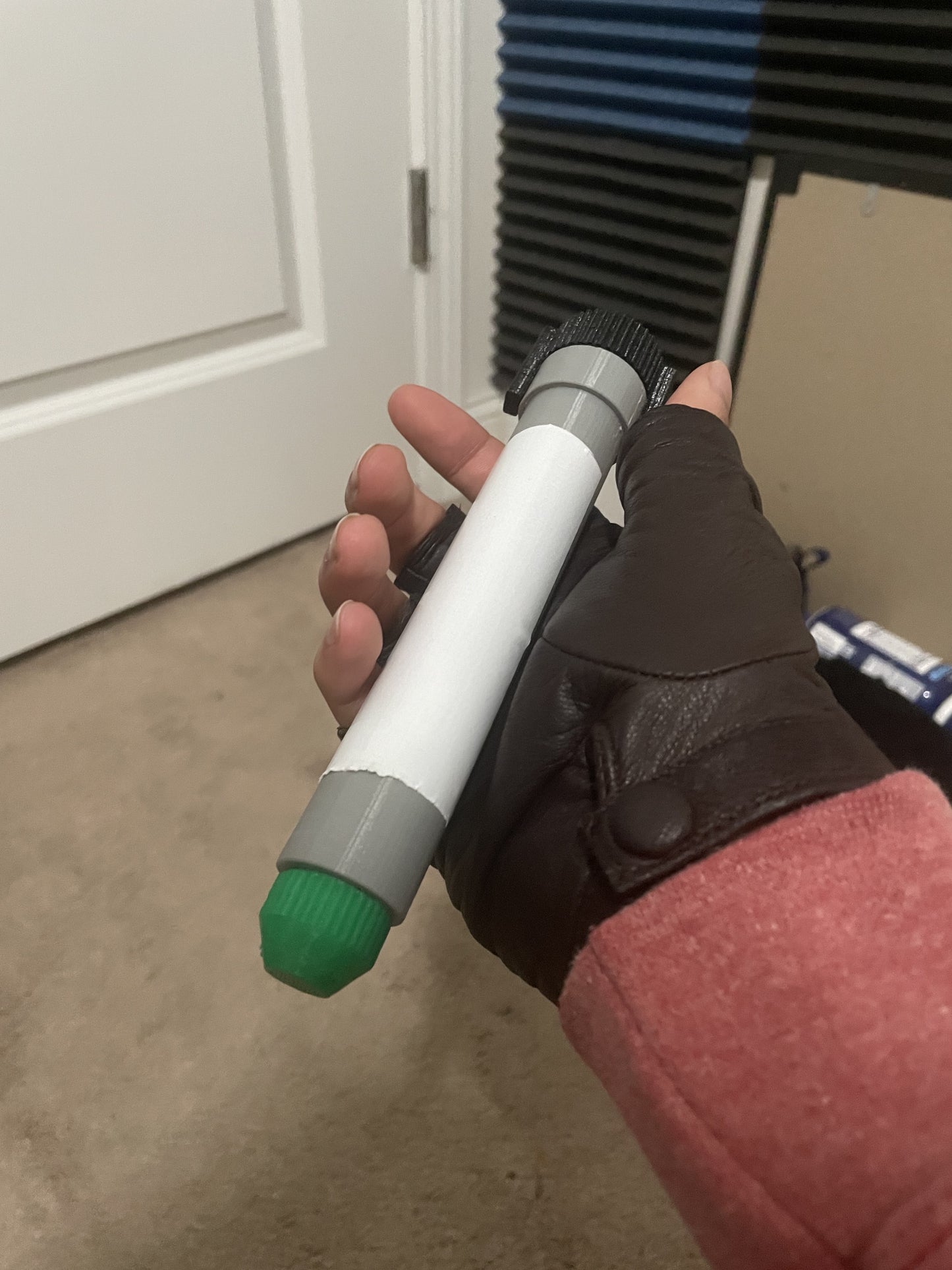 Rust 3D Printed Cosplay Medical Syringe