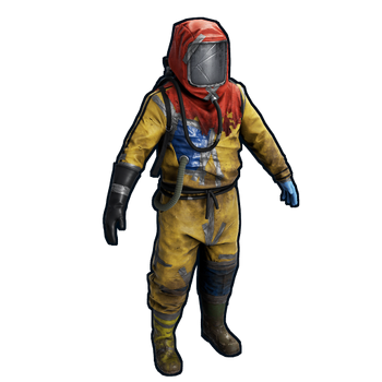 Rust Unisex Cosplay Hazmat Suit