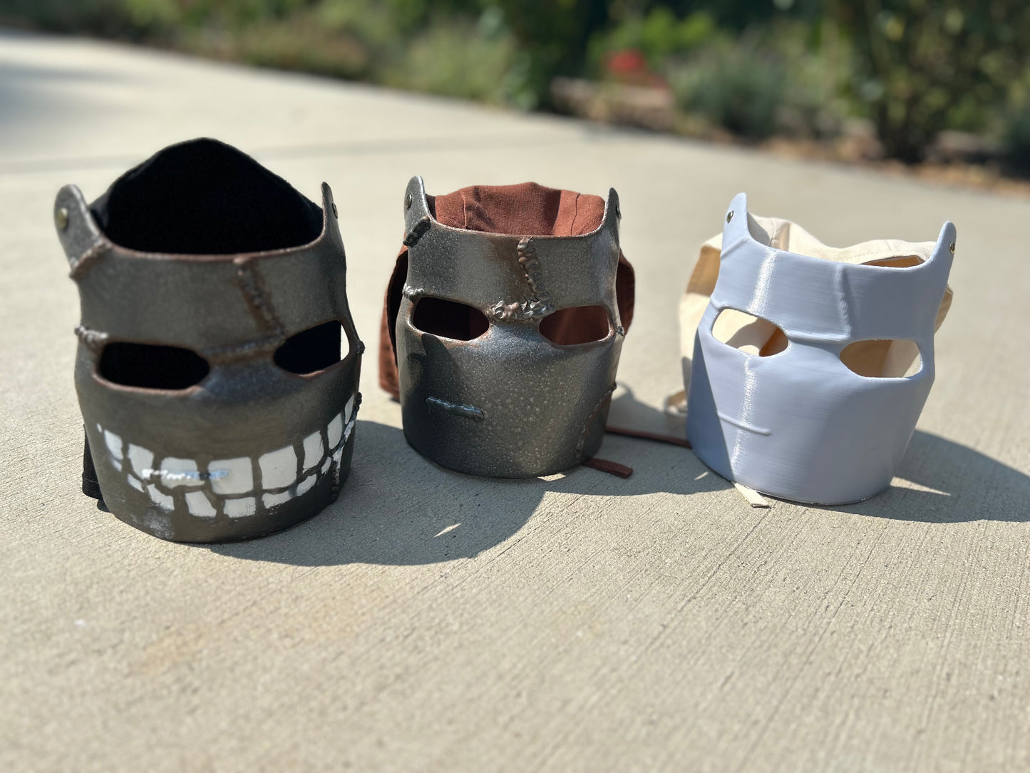 Rust Cosplay Metal Facemask