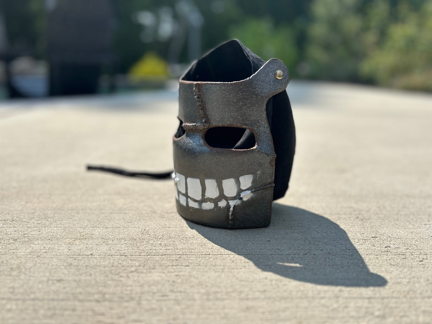 Rust Cosplay Metal Facemask