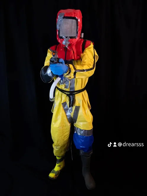 Rust Unisex Cosplay Hazmat Suit