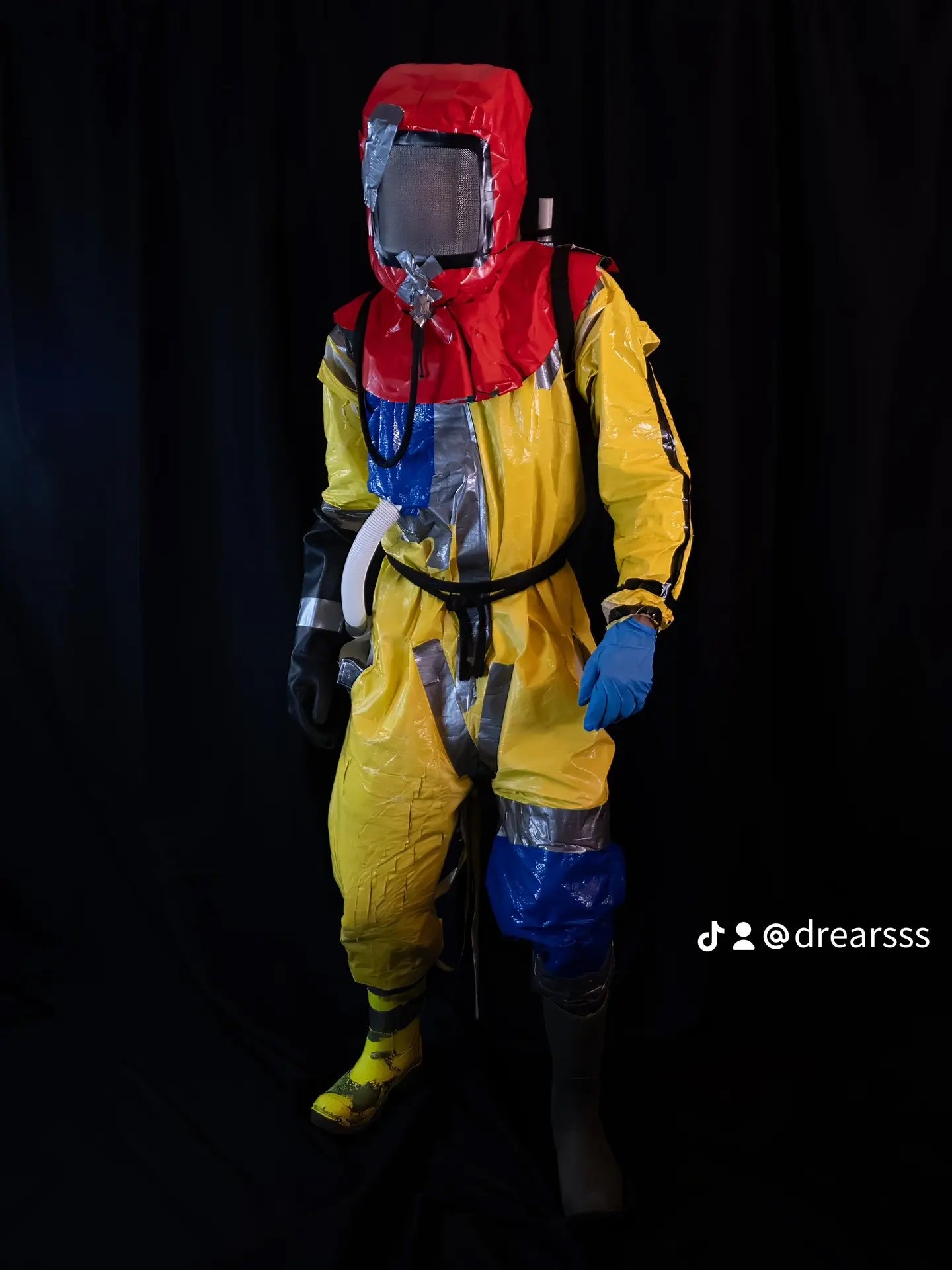 Rust Unisex Cosplay Hazmat Suit