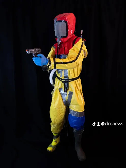 Rust Unisex Cosplay Hazmat Suit